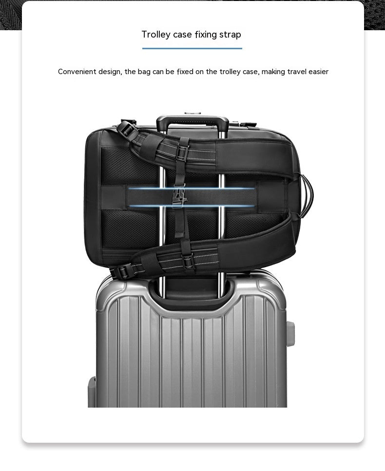 Apex™ 40L Executive Carry-On | The "No-Cube" Integrated Travel System