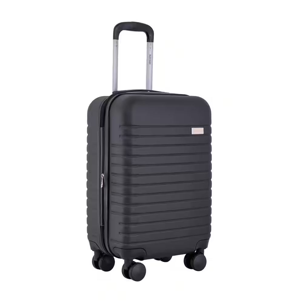 20 In. Black Hardcase Expandable Carry-On Luggage