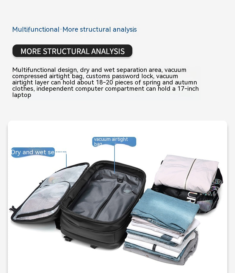 Apex™ 40L Executive Carry-On | The "No-Cube" Integrated Travel System