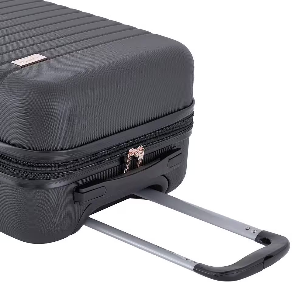 20 In. Black Hardcase Expandable Carry-On Luggage
