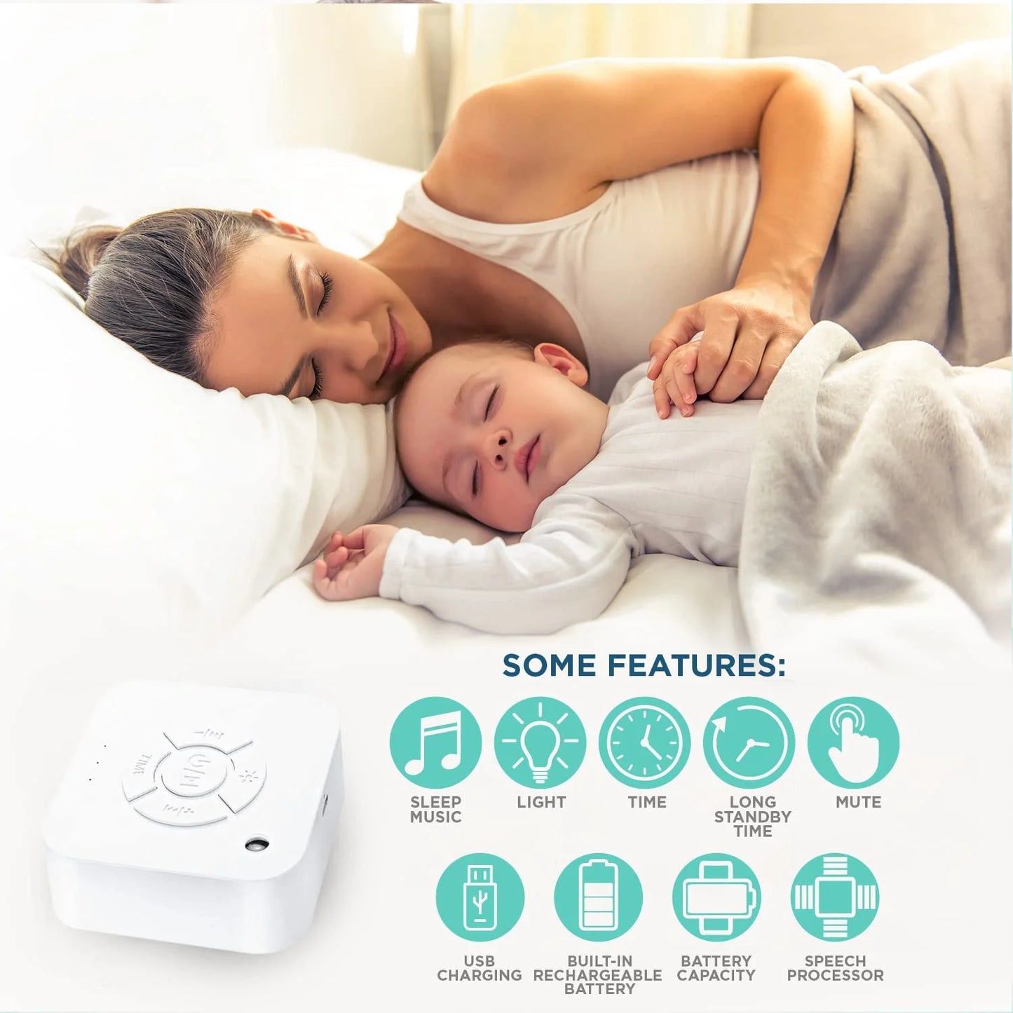 White Noise Sound Machine Portable