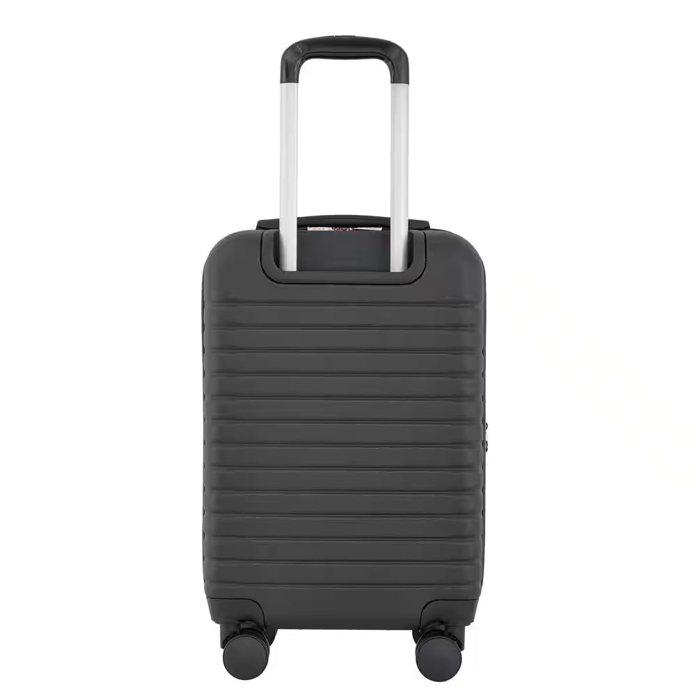 20 In. Black Hardcase Expandable Carry-On Luggage