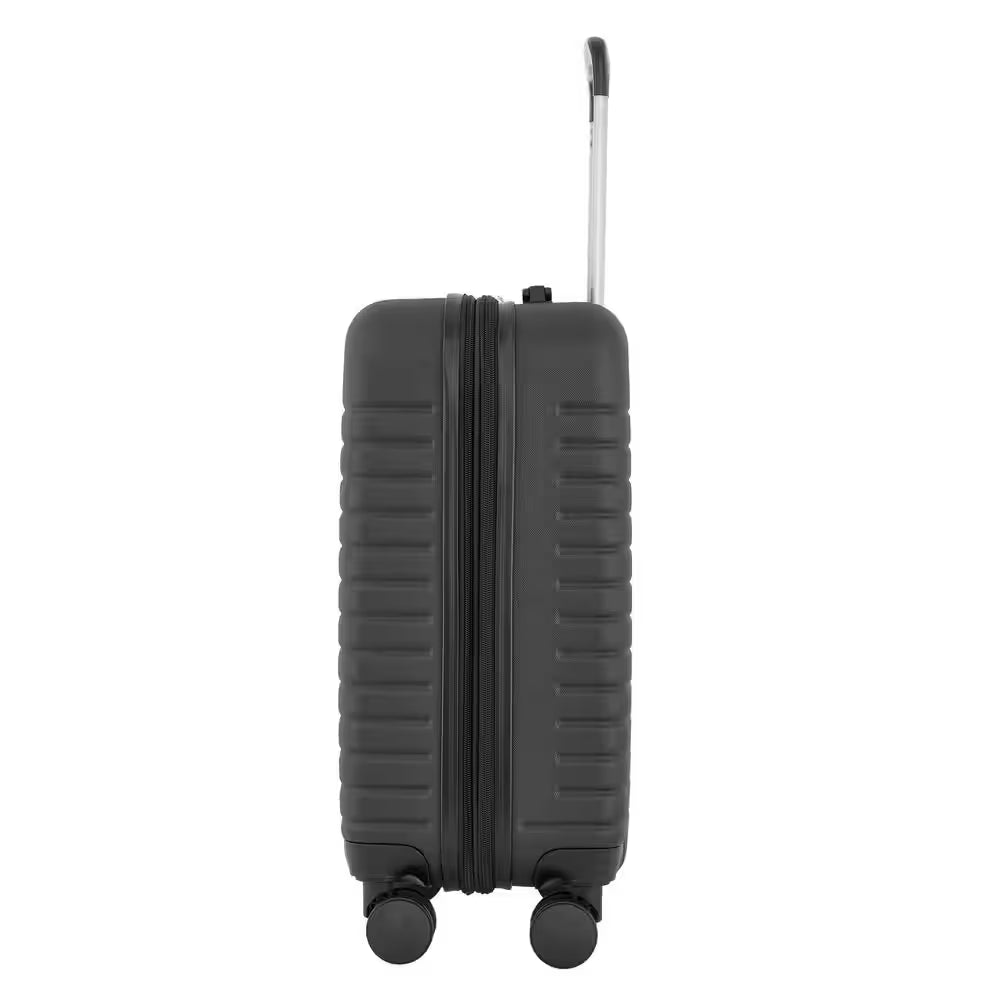 20 In. Black Hardcase Expandable Carry-On Luggage