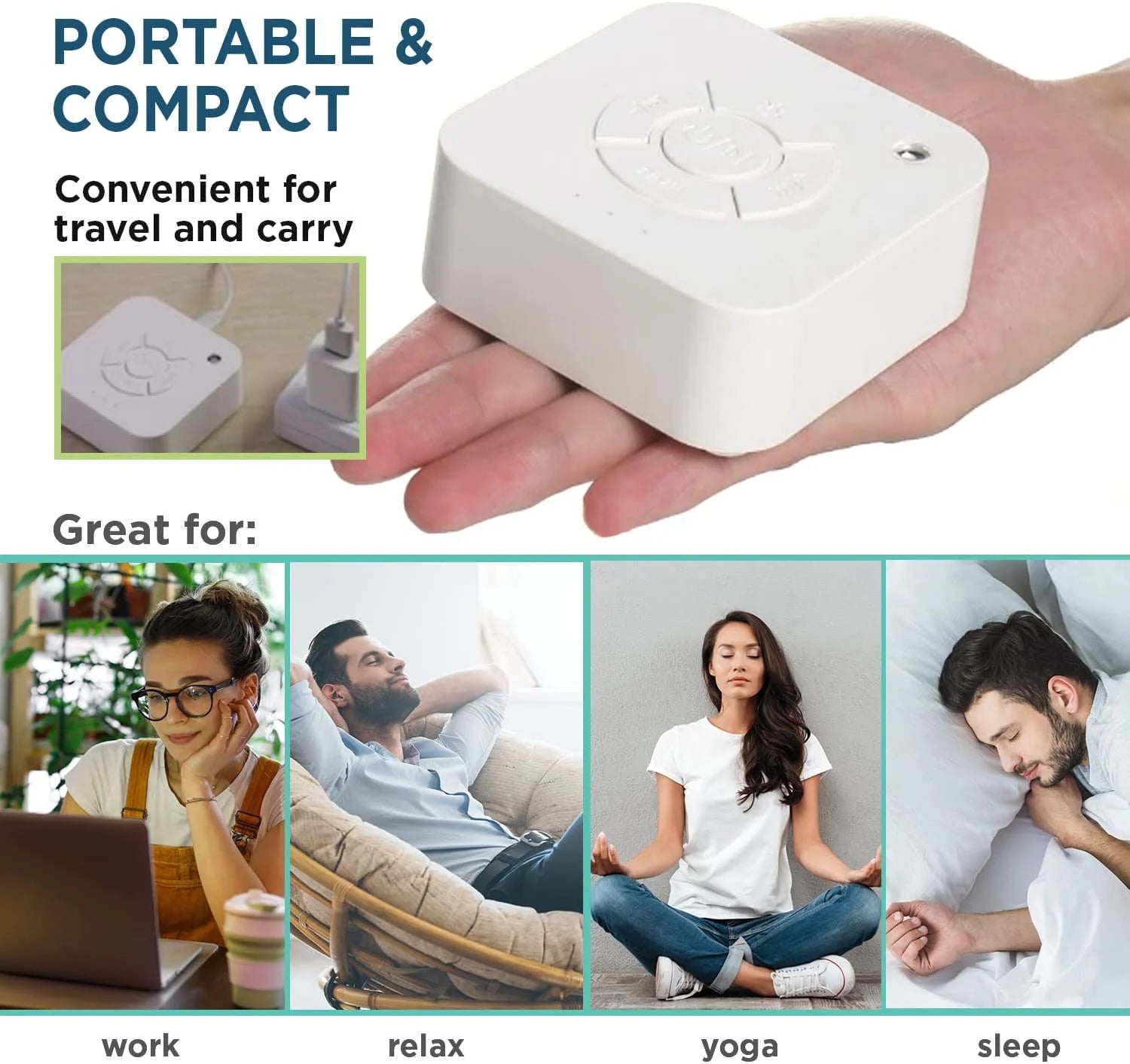 White Noise Sound Machine Portable